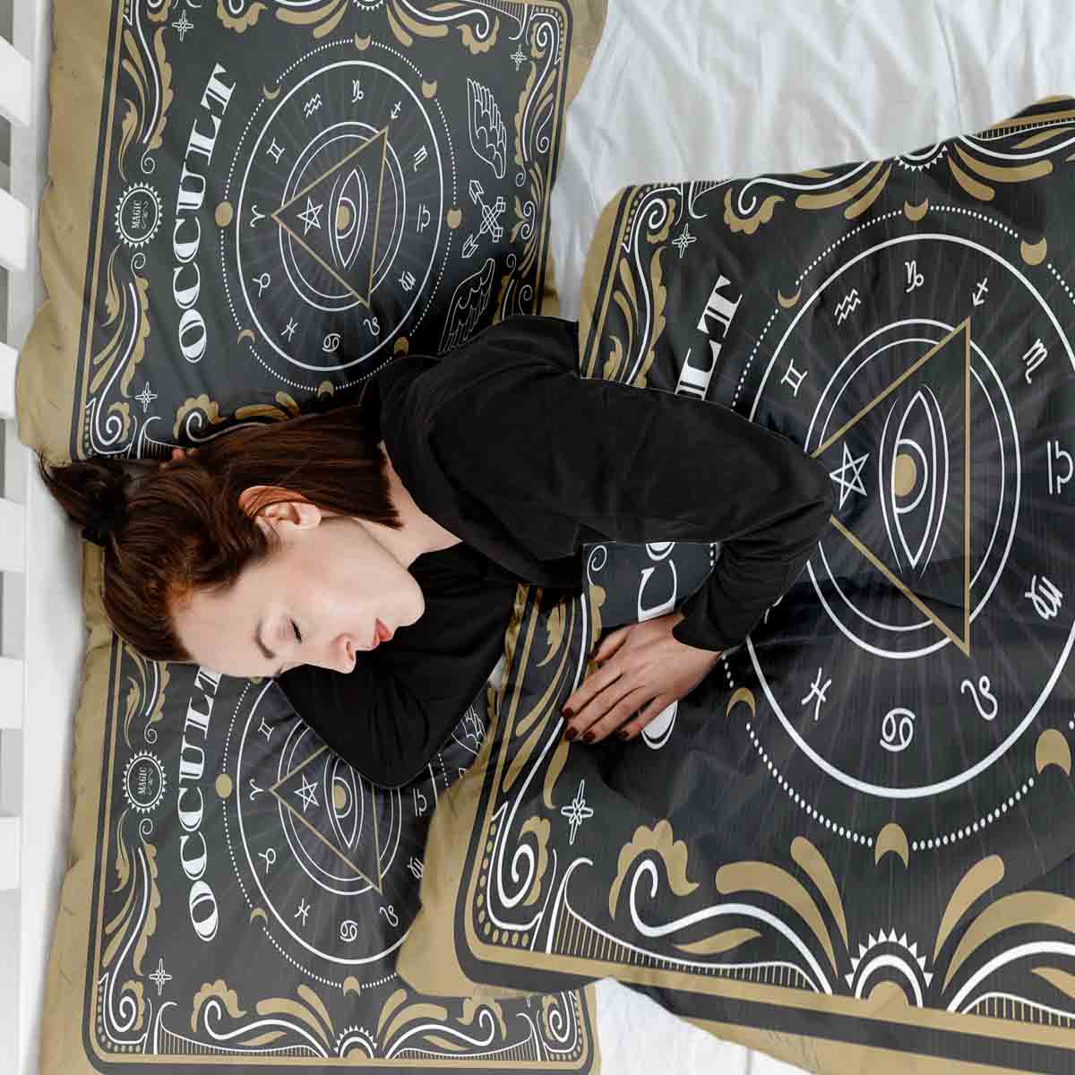 Original Therapiedecke - Baumwoll Bettwäsche Set Auge