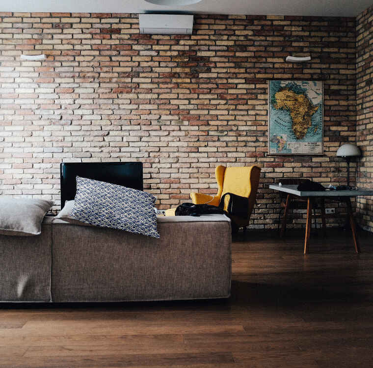 Gesundheitskissen blaues Wellenmuster