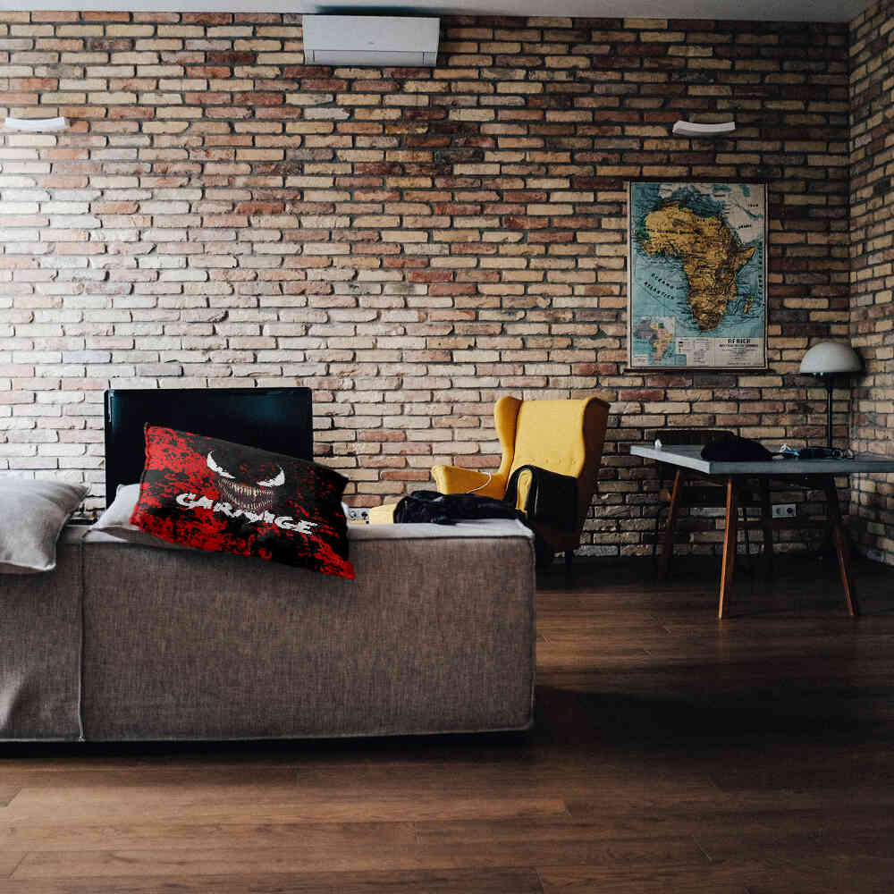 Gesundheitskissen Schwarz Jokergesicht