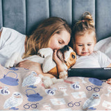 Therapiedekens beddengoed set met Harry's uil