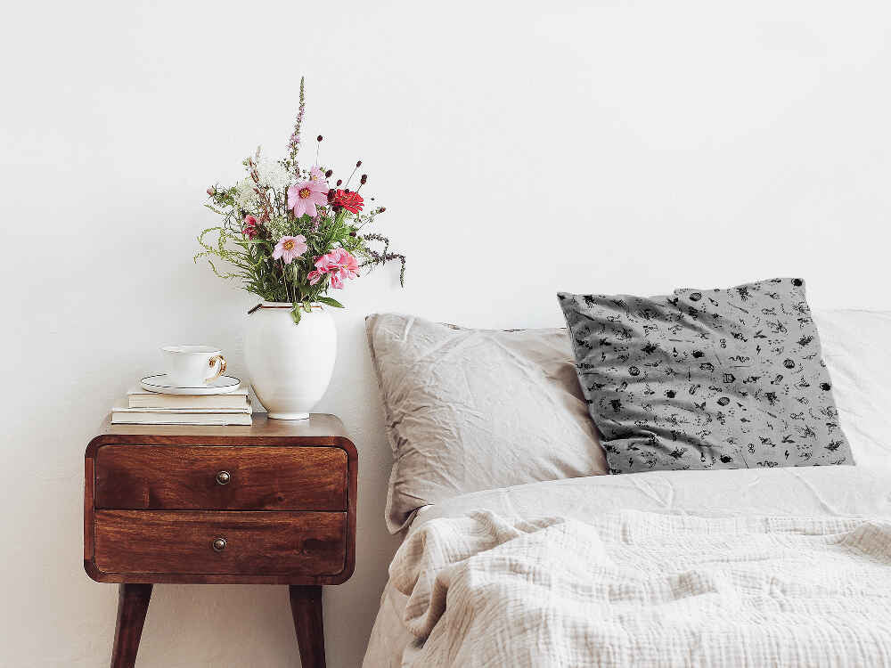 Gezondheidskussen Grijs Toverij