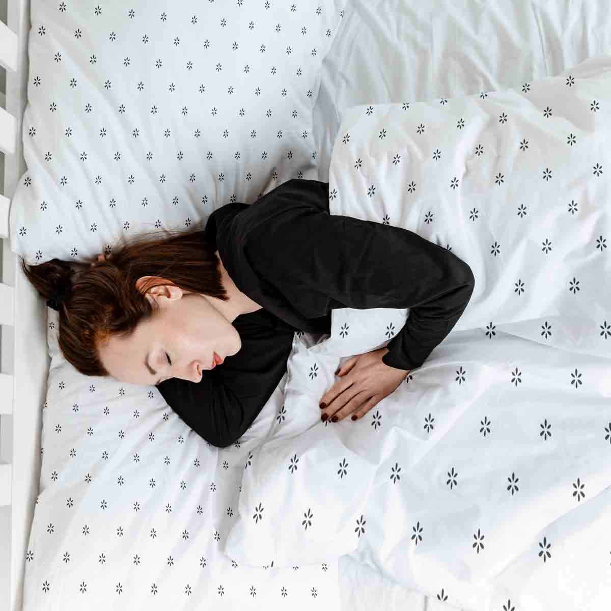 Therapiedekens Beddengoed Set Wit Madeliefje