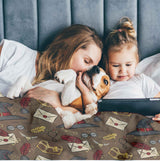 Therapiedekens beddengoed set sprekende hoed