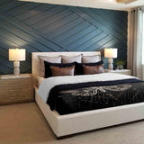 Therapiedekens Beddengoed Set Zwart met Vlinder