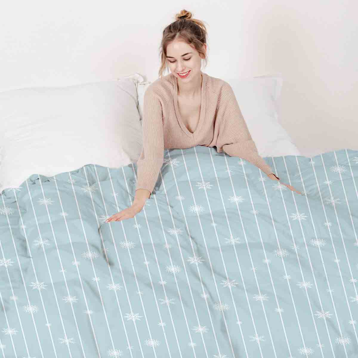 Therapiedecken Bettwäschen Set Elsa Sterren