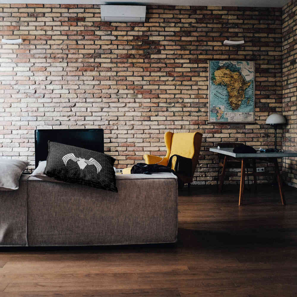 Gesundheitskissen Schwarz mit Spinne