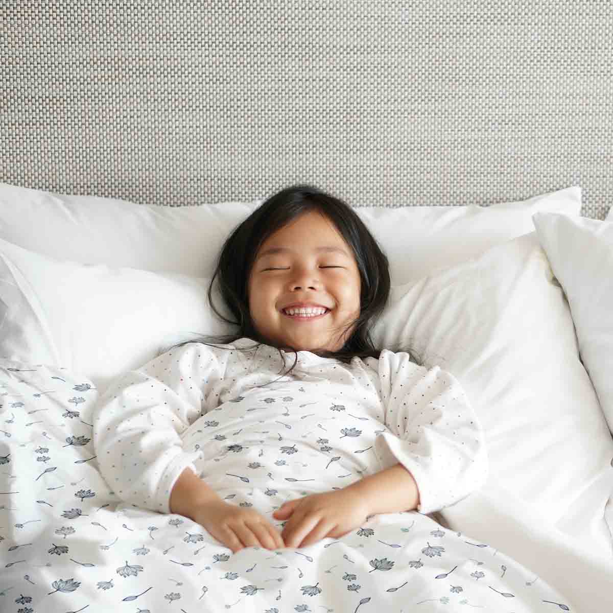 Therapiedekens beddengoed set vliegende bladeren