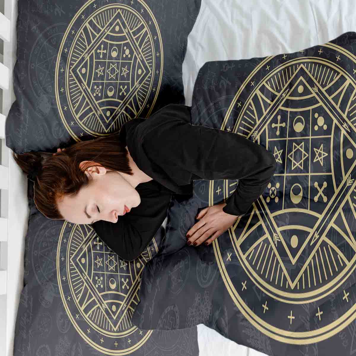 Original Therapiedecke - Baumwoll Bettwäsche Set Mystik