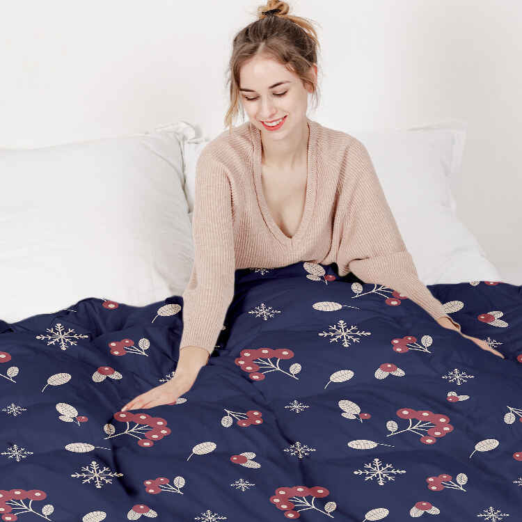 Therapiedekens Beddengoed Set Blauw Bes