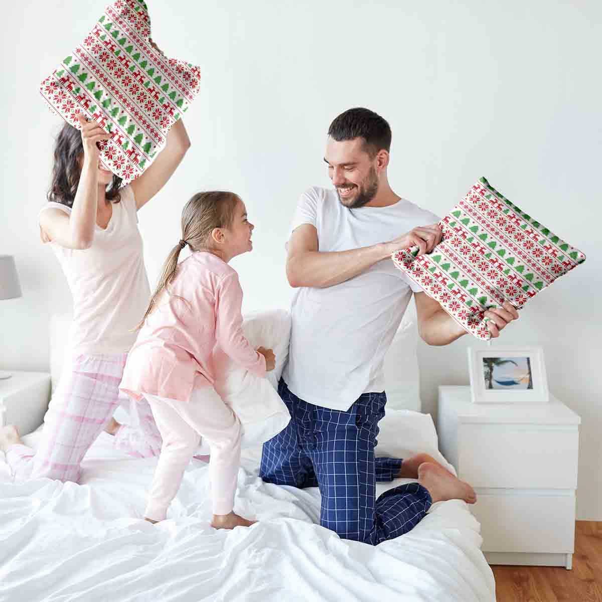 Gezondheidskussen Kerstmis in Noorwegen