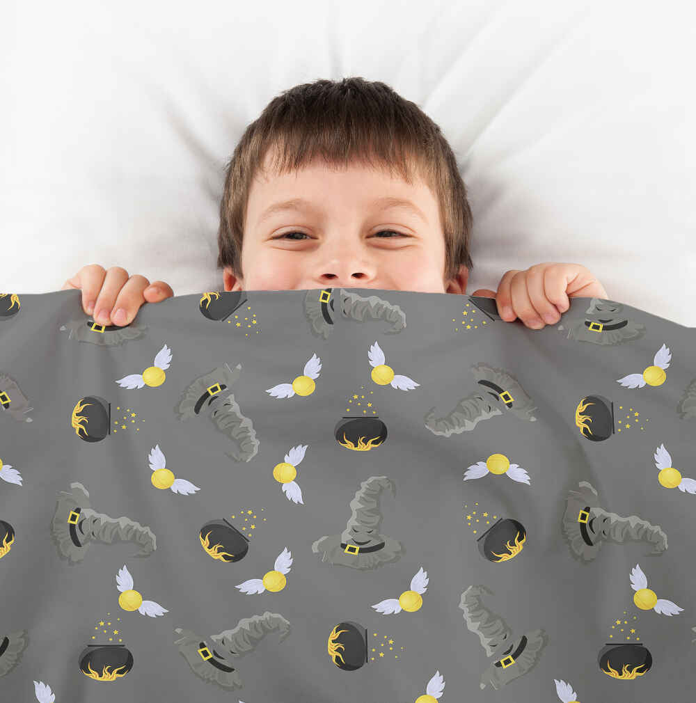 Therapiedekens Beddengoed Set Grijs Zauberhut