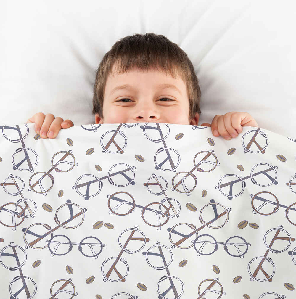 Original Therapiedecke - Baumwoll Bettwäsche Set mit Harry's Brille