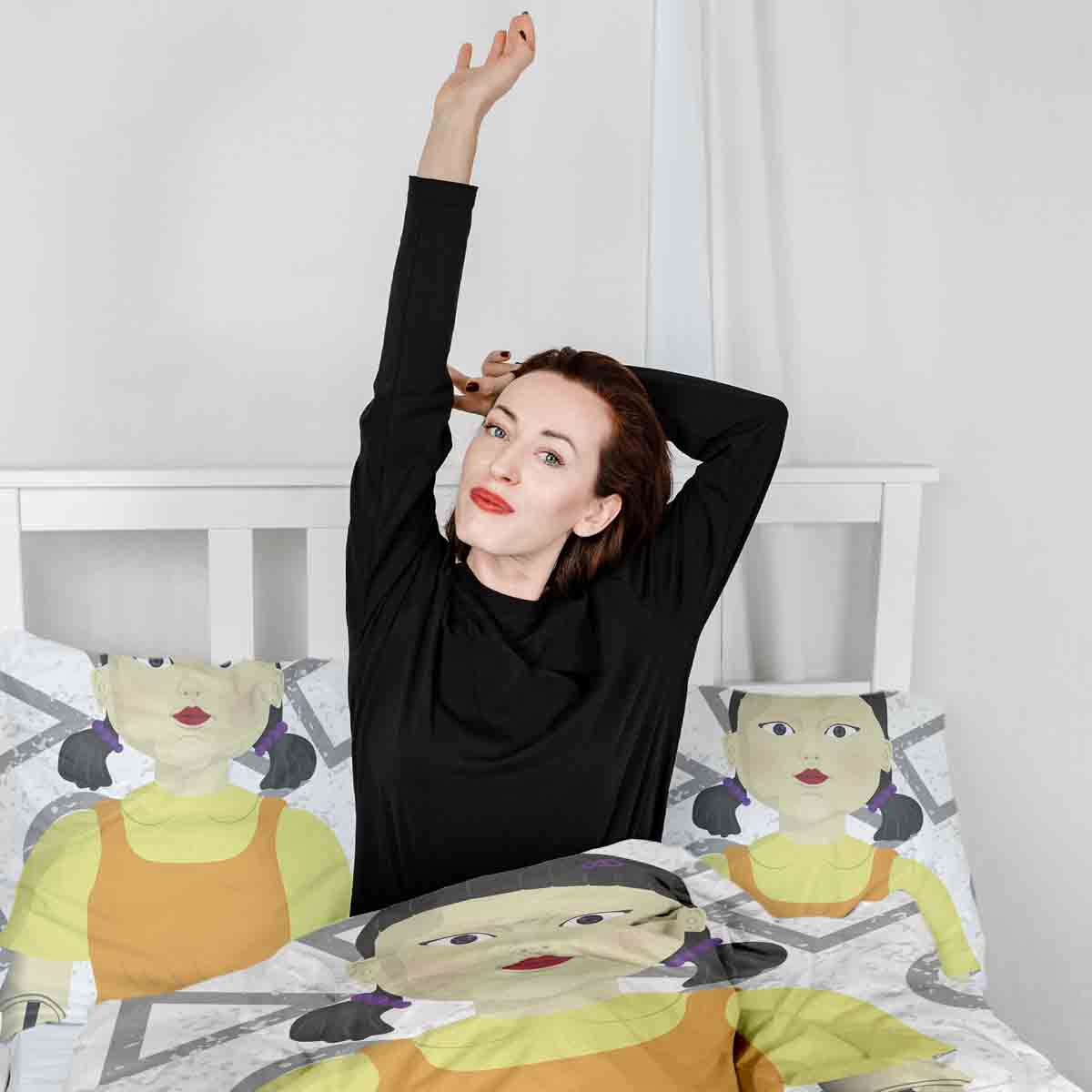 Therapiedecken beddengoed set Red Light, green Light