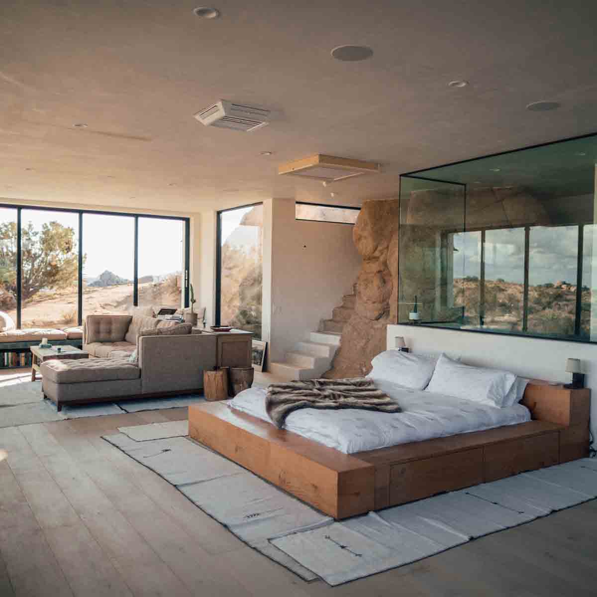 Original Therapiedecke - Baumwollbezug Weiß mit rosa Zweigen