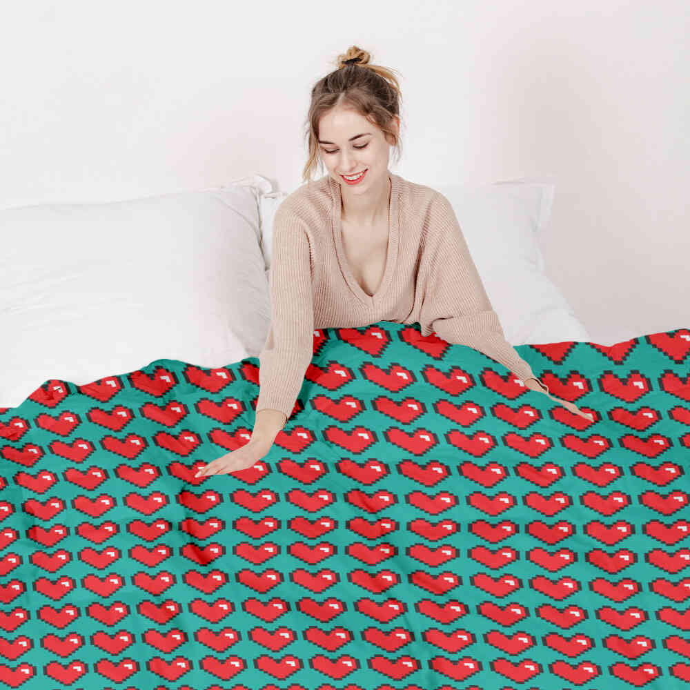 Therapiedekens Beddengoed Set Computer Liefde