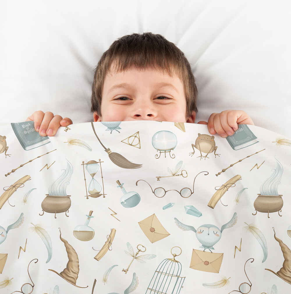 Therapiedekens Beddengoed Set Wit Magische Dingen