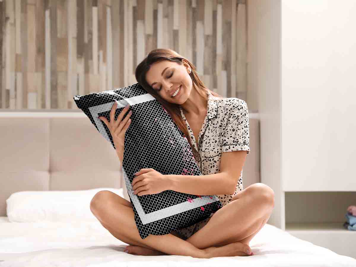 Gesundheitskissen Schwarz Let's Play