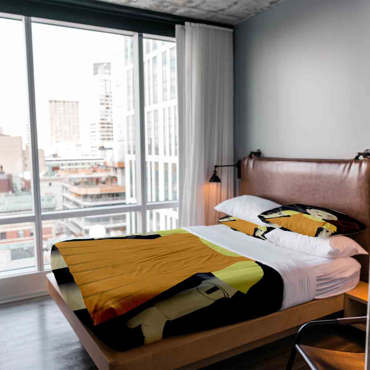 Therapiedecken beddengoed set rood licht, groen licht