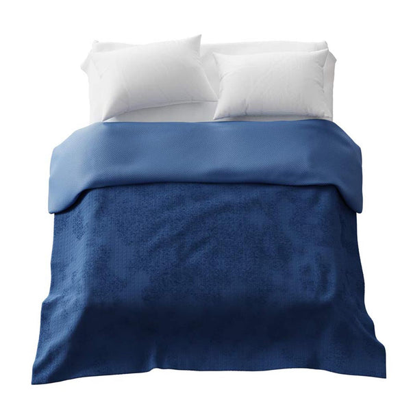 Therapie dekens 4-seizoenen hoes in blauw