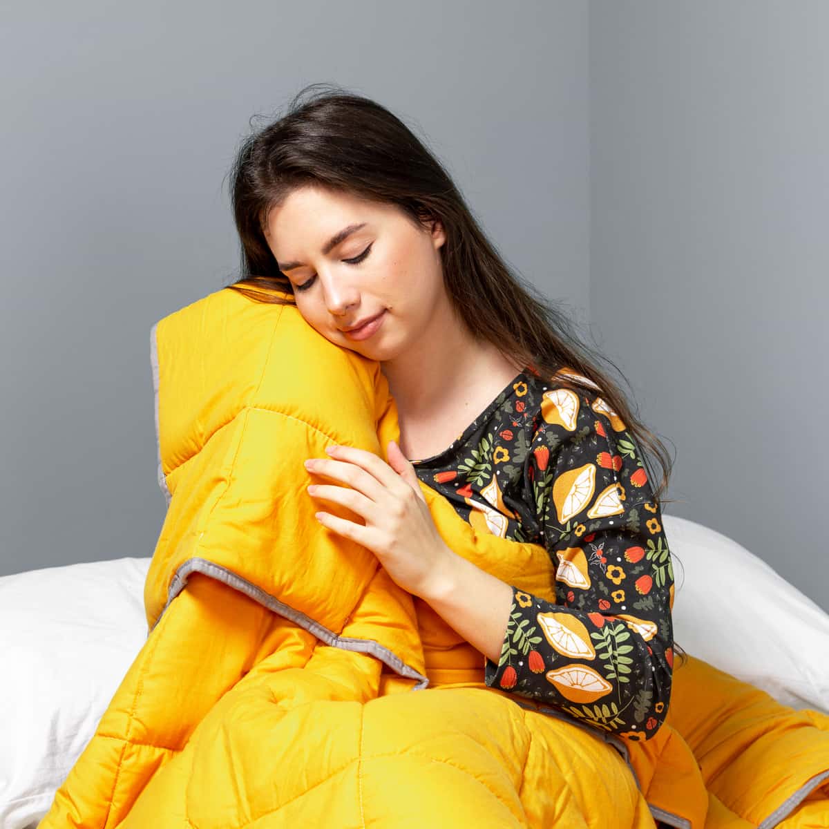 Original Therapiedecke - Gewichtsdecken Inlett mit Schlaufen für Kinder & Erwachsene