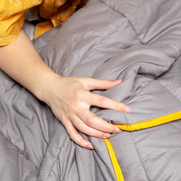 Original Therapiedecke - Gewichtsdecken Inlett mit Schlaufen für Kinder & Erwachsene