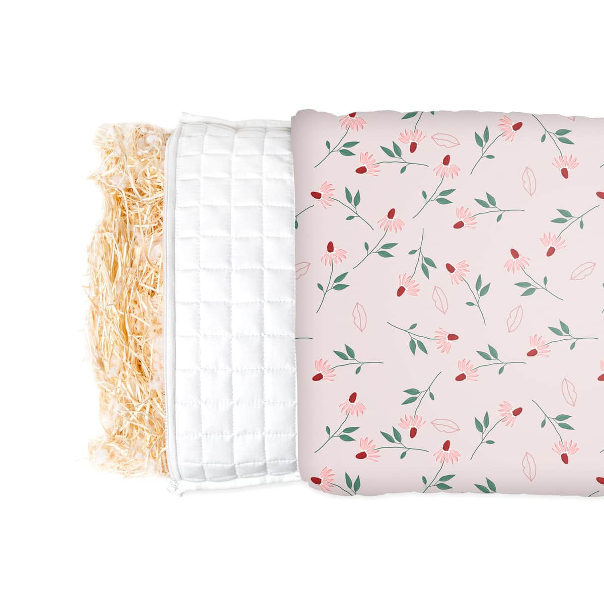 Gezondheidskussen met madeliefjespatroon voor kinderen