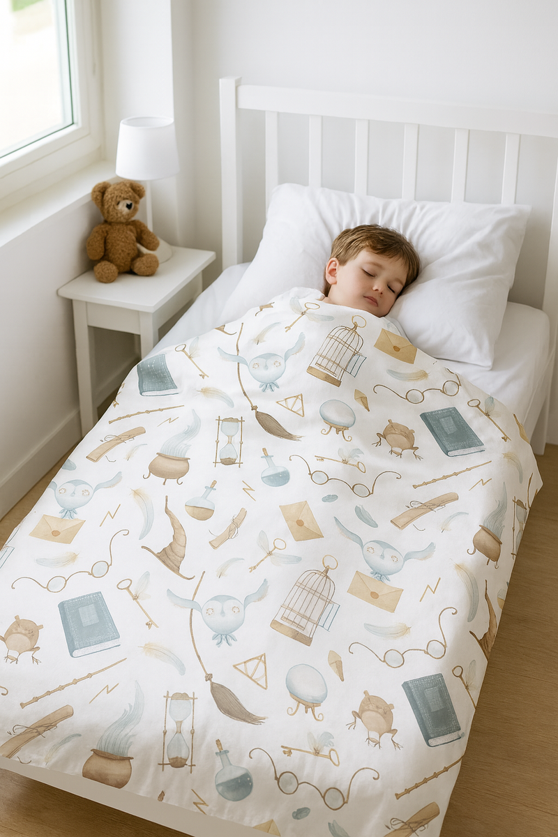 Original Therapiedecke - Magische Dinge Gewichtsdecke mit Baumwollbezug für Kinder & Erwachsene