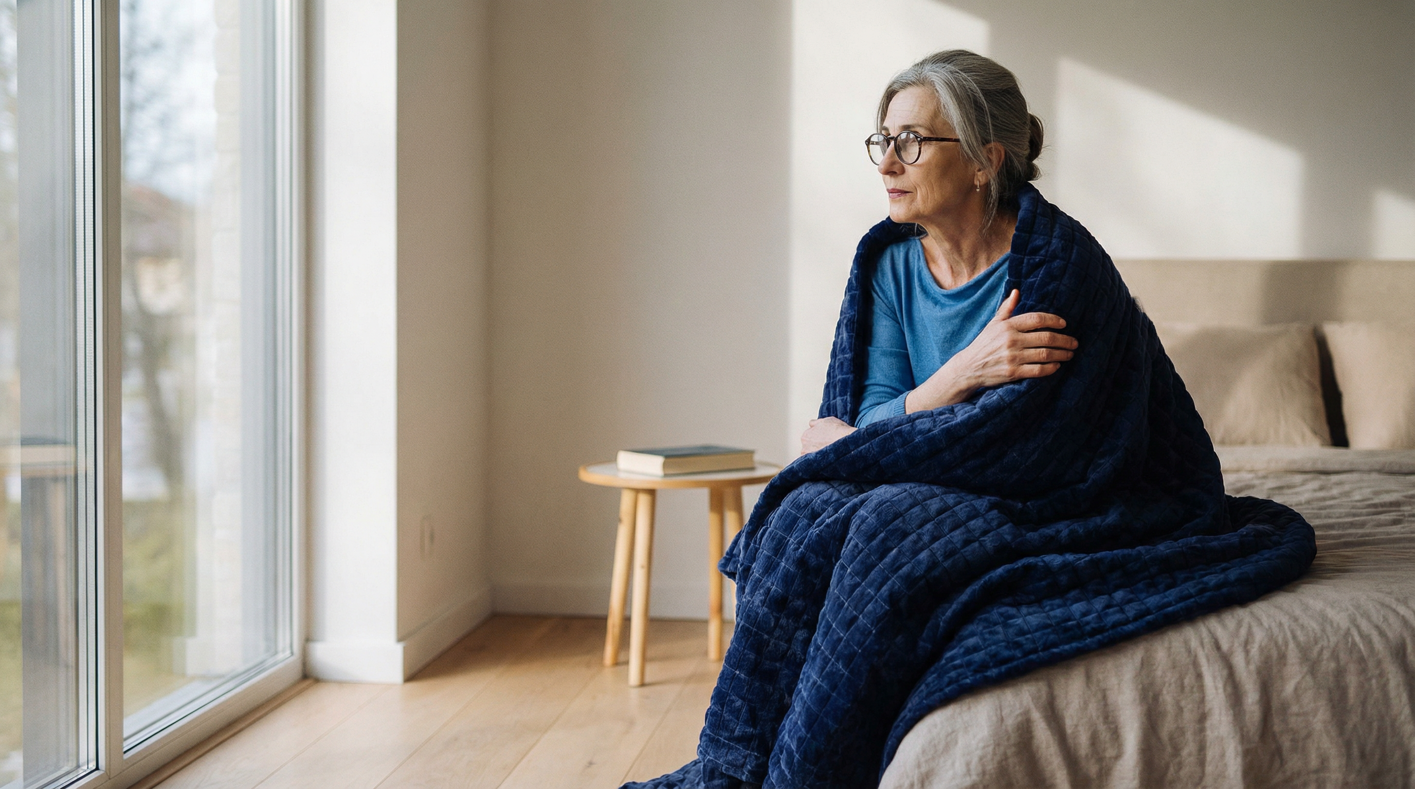 Kunnen therapiedekens helpen bij de overgang?
