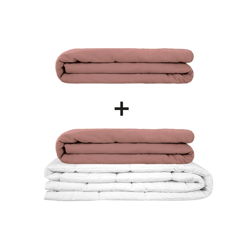 Original Therapiedecke - Gewichtsdecken Set für Erwachsene inklusive 2 Bezügen nach Wahl