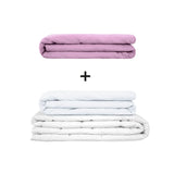 Original Therapiedecke - Gewichtsdecken Set für Erwachsene inklusive 2 Bezügen nach Wahl