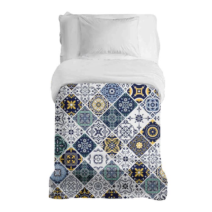Originele therapiedeken - katoenen hoes Oosterse tegels