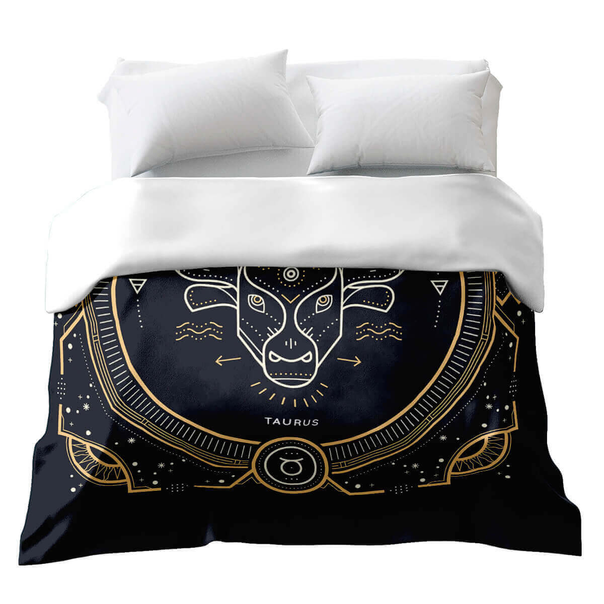 Originele therapiedeken - katoenen hoes sterrenbeeld Stier