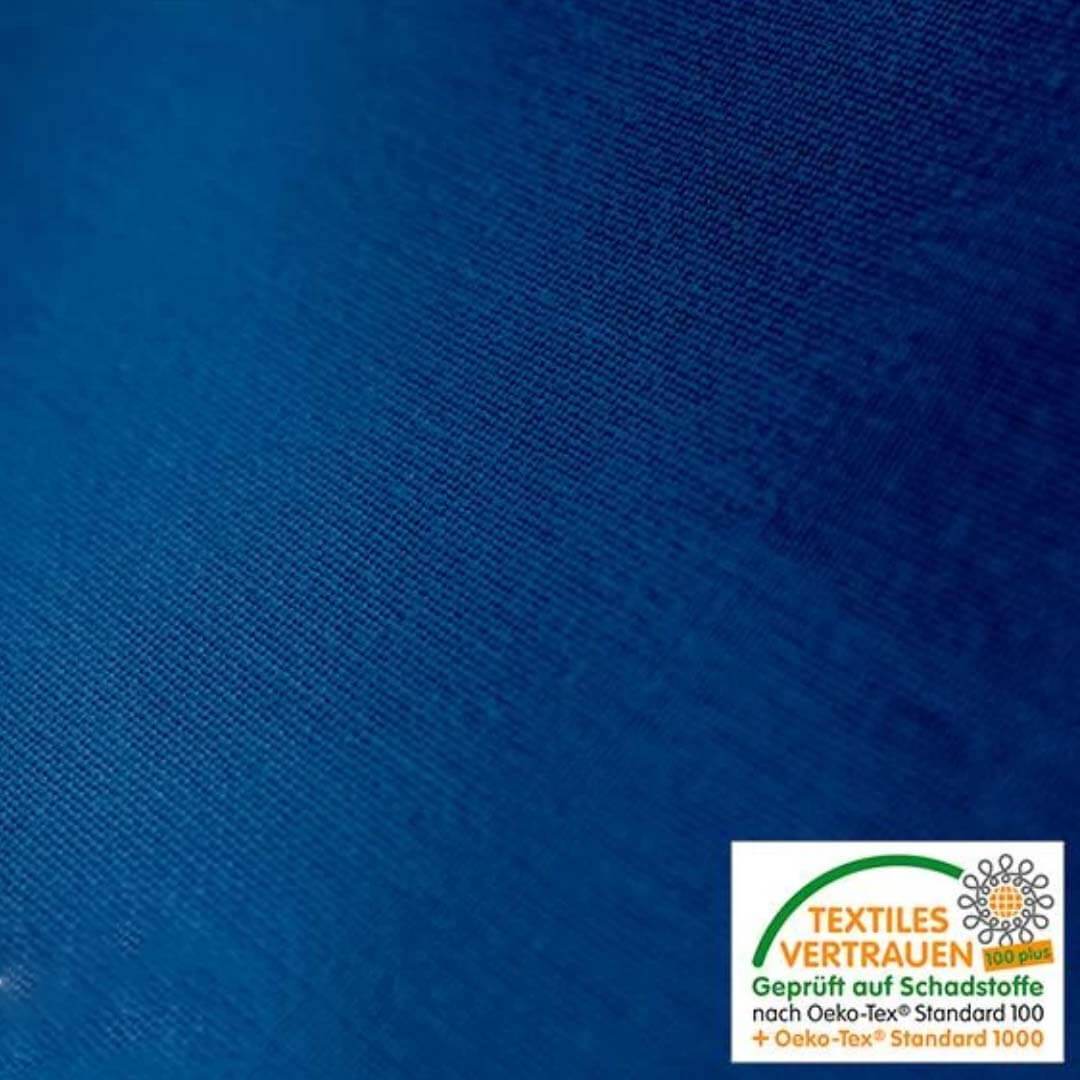 Originele therapiedeken - katoenen hoes in blauw