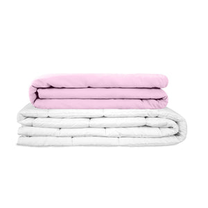 Original Therapiedecke - Gewichtsdecke mit Baumwollbezug in Pink für Kinder