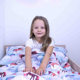 Original Therapiedecke - Pferde Gewichtsdecke mit Baumwollbezug für Kinder