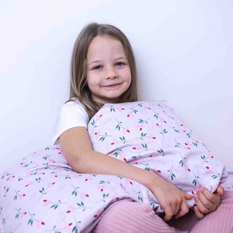 Original Therapiedecke - Gänseblümchen Gewichtsdecke mit Baumwollbezug für Kinder