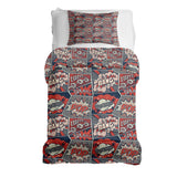 Therapiedekens Beddengoed Set Rood met Stripboek