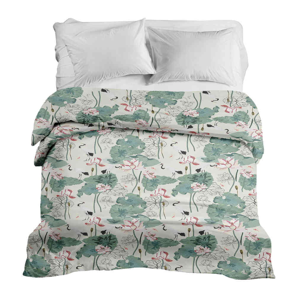 Original Therapiedecke - Baumwollbezug Seerose