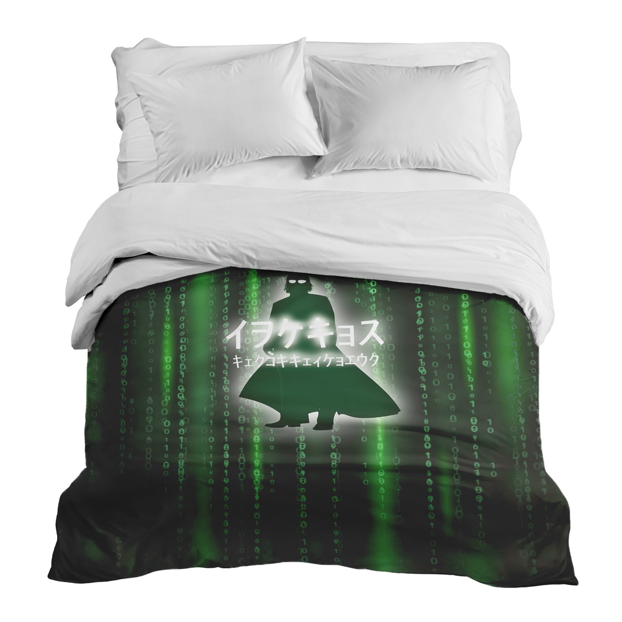 Originele therapiedeken - katoenen hoes groen Matrix II