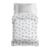 Therapiedekens Beddengoed Set Wit met Boho Oorbellen