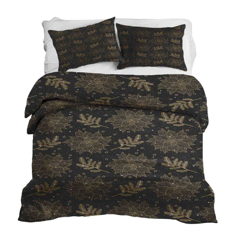 Therapiedekens Beddengoed Set Zwart Kerstster