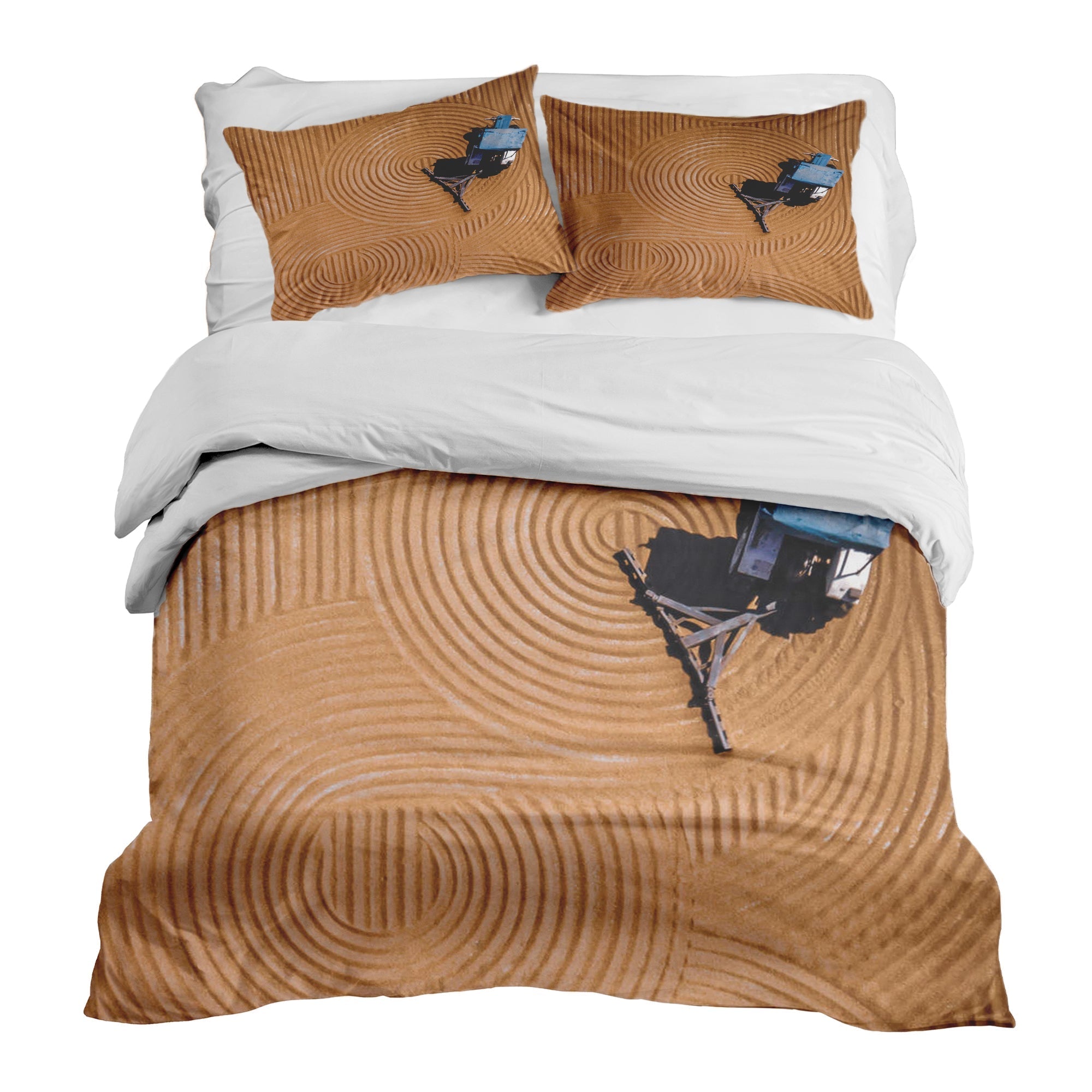 Therapiedekens beddengoed cirkels in het veld