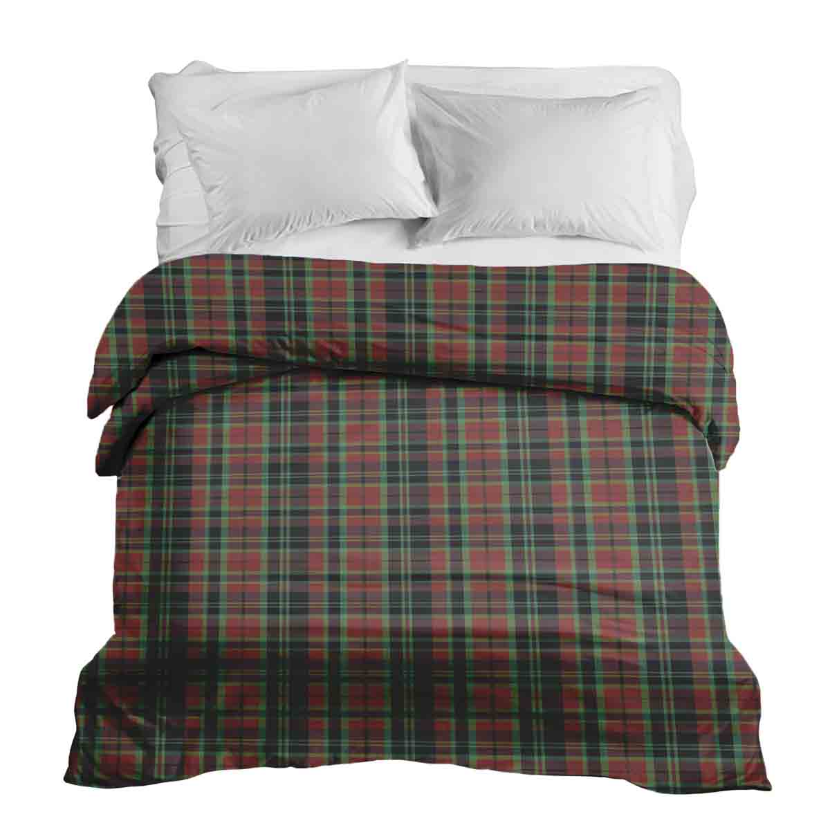 Original Therapiedecke - Baumwollbezug weihnachtliches Karo