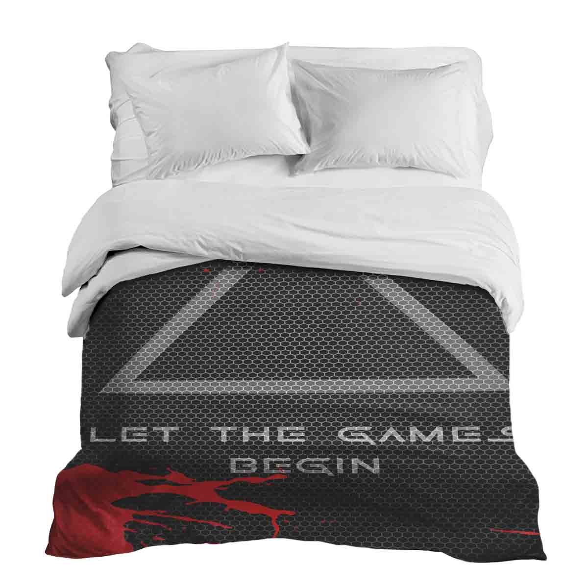 Original Therapiedecke - Baumwollbezug Schwarz Games