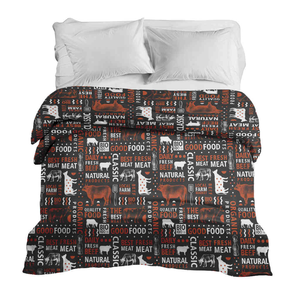 Original Therapiedecke - Baumwollbezug Meat Lover