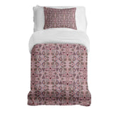 Therapiedecken beddengoed set roze mandala