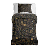 Therapiedekens Beddengoed Set Zwart Magie