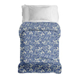 Therapie dekens katoenen hoes blauw kerstmis