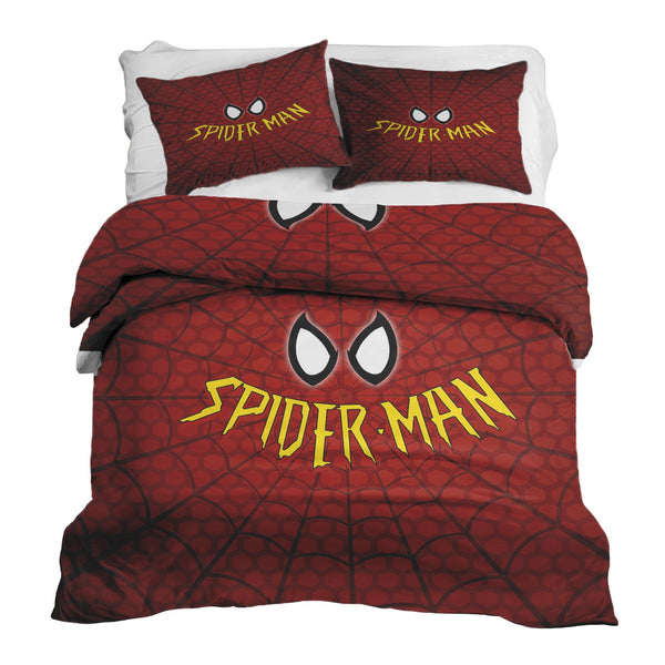 Therapiedekens Beddengoed Set Rood Spiderman