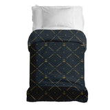 Therapiedekens katoenen hoes blauw met anker